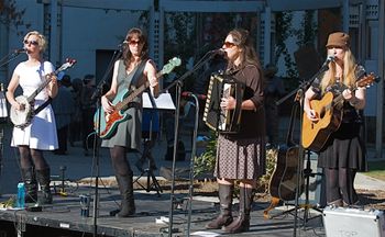 Magnolia Buckskin performed before and during the celebration.
