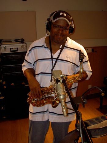 Charles McNeal playing on "This Time"
