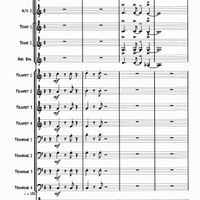 Pullasamba Big Band arrangement (Score & Parts) pdf