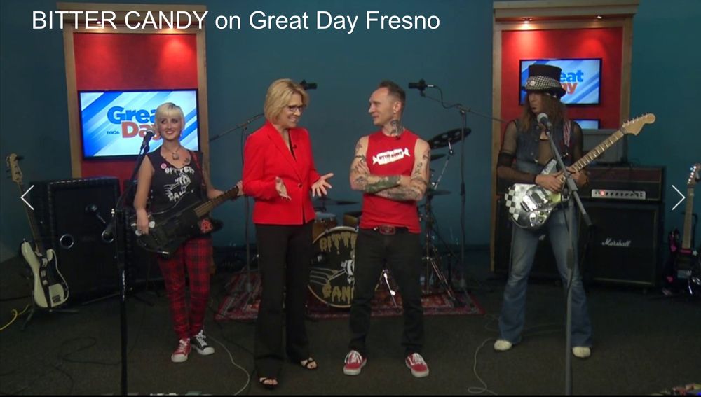 Bitter Candy on Great Day Fresno Fox 26 news