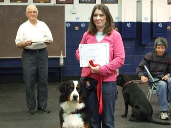Dukes canine good citizenship award
