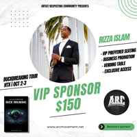 Buck Breaking w/ Rizza Islam - Sponsorship Package