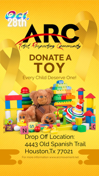 ARC-Donation- TOY/ Sock/ Blanket Drive