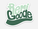 Green Die Cut Sticker