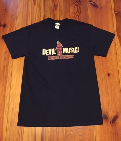 Devil Music T-shirt Navy