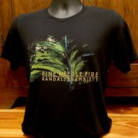 Pine Needle Fire Abstract T-shirt