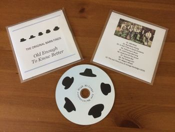 Our CD is available at gigs or contact us to arrange postage!
