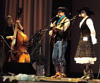 Ginger Evans, me, and Mary Kaye in Sierra Vista, AZ.
