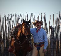 Doug Figgs at National Cowboy Poetry Gathering in Elko, NV