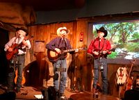 The Cowboy Way trio at Walnut Valley Festival