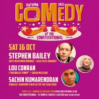 Comedy at the Constitutional - 16 Oct