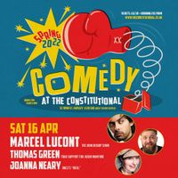 Comedy at The Constitutional - Sat 16 April