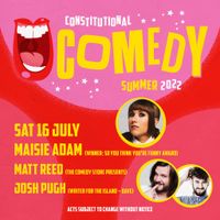Comedy at The Constitutional - Sat 16 July  ***SOLD OUT***