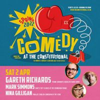 Comedy at The Constitutional - Sat 2 April