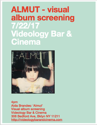Screening of visual album "Almut"