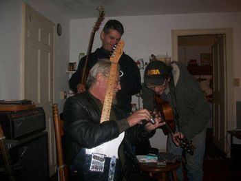 With Buck Malen and Mark Jones, Benz Lane 2012
