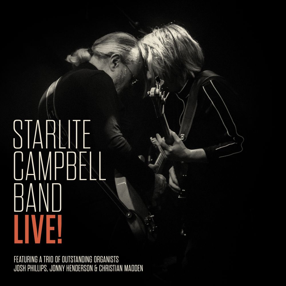 Starlite Campbell Band Live! released on CD and as a high quality download