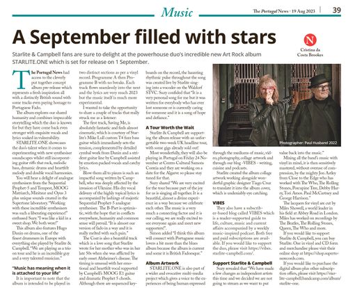 Starlite & Campbell - The Portugal News - August 2023