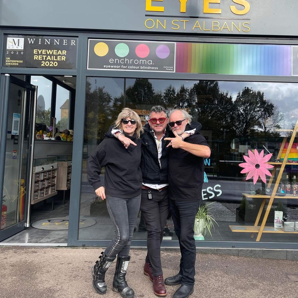 Suzy Starlite, Jez Levy and Simon Campbell at Eyes on St Albans