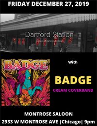 Dartford Station with Badge at Montrose Saloon