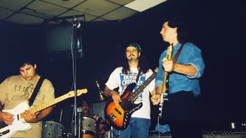 First or second Derelict's show. Johnny A's Bergenfield NJ. April 1998. Brian Murray Overdose Galinos, George the Greek, Colonel Corr
