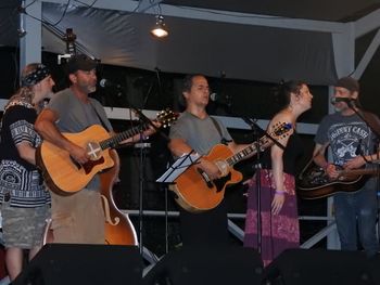Left to right. AFBA festival, wind Gap Pa. August 6th 2022, Greek, Scotty, Danny, Dixie and Steady Eddie
