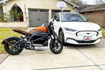 HD LiveWire and Mustang Mach E
