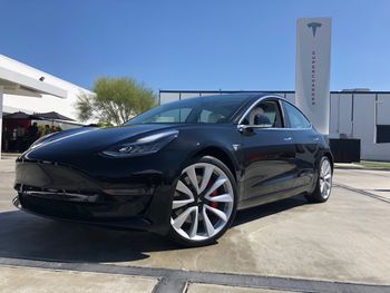 Delivery Day for our Model 3 Performance
