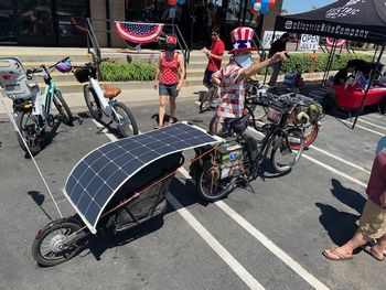 Solar Powered Electric Bike!
