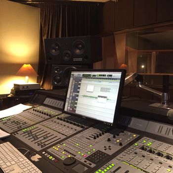Mixing Desk at Big Sky Recording, Ann Arbor MI
