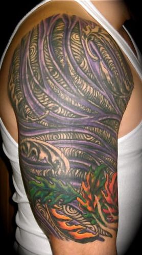 Beginning of color during third session
