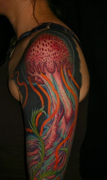 Susana's Jellyfish sleeve 2013
