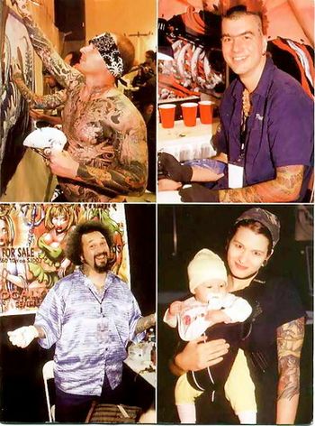Tattoo Magazine: Special supplemental coverage of "Tattoo the Earth" in Chicago--Paul, upper-right
