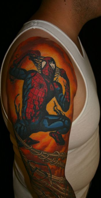 Jonathan's Spiderman Sleeve 20014

