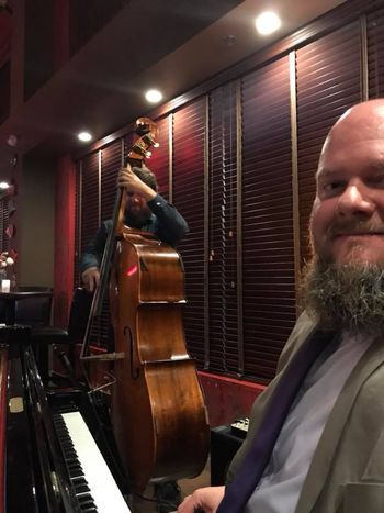 Playing a duet gig w/ bassist Andy Powell in Raleigh
