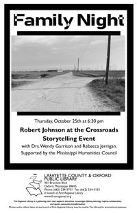 The Legend of Robert Johnson at the Crossroads