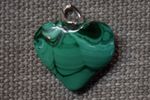 Malachite Heart Pendant