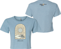 (SOLD OUT) Illuminate Crop Tee Sky Blue Dylan Tanner Hink