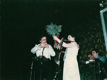 My last show with the band before I left for Army basic training (1977)
