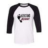 Rock & Roll Raglan 3/4 Sleeve Shirt