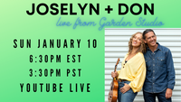 Joselyn & Don Live from Garden Studio - Showcase