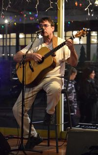 Bob Bland at Feldman's Deli