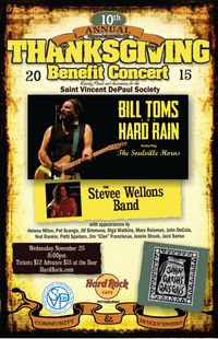 Bill Toms Thanksgiving Benefit Concert