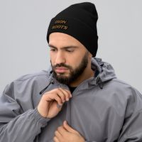 "Golden Child" Logo Cuffed Beanie