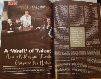 The Wrafters featured in the Tullamore Annual 2017, published each year by Tullamore Lions Club.
