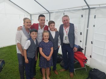The Wrafters with Nathan Carter.
