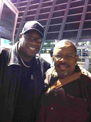 In Monaco with J.B.'s & P Funk legend Fred Wesley
