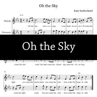 Oh the Sky - Sheet Music