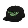 OG Logo Embroidered Snapback Hat - Black/Green