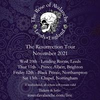 The Rose of Avalanche - gig and shirt bundle